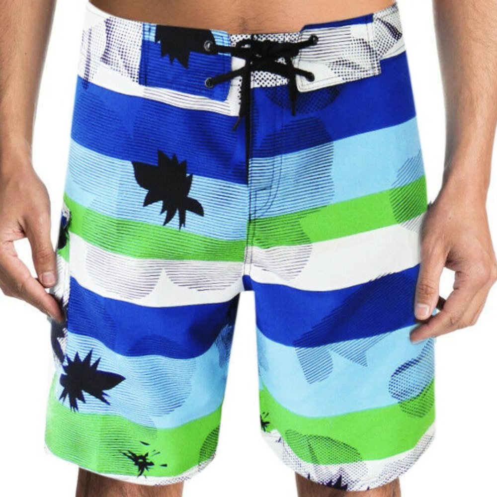 NWT PALMS SUMMER SURF BEACH MEN'S SWIMWEAR TRUNKS SLIM FIT BOARD SHORTS SIZE M L